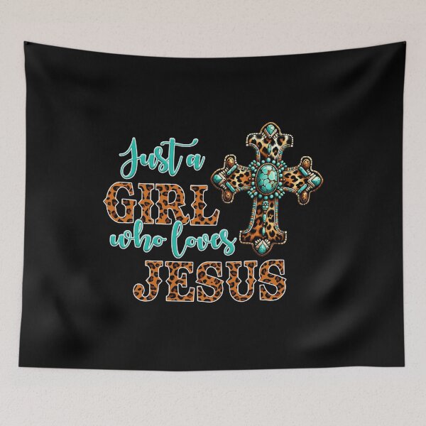 Item preview, Easter - Just a Girl Who Loves Jesus designed and sold by BudBrown.