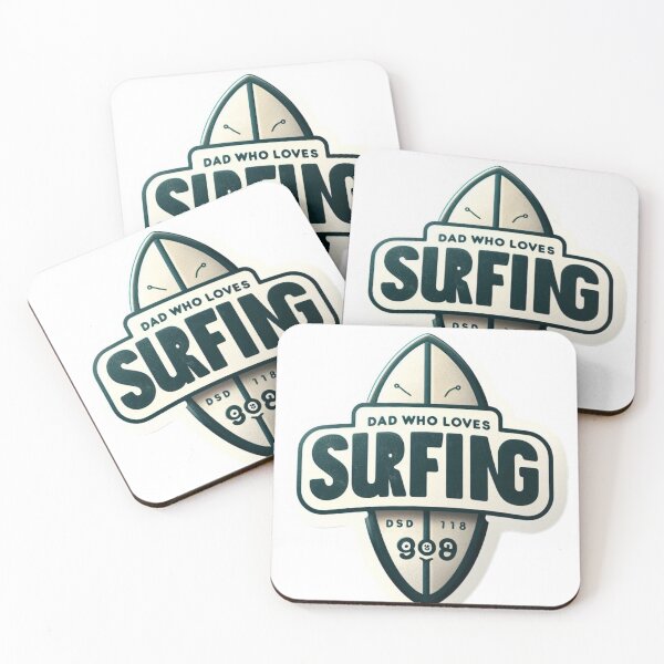 Item preview, Dad who loves surfing designed and sold by azaelbay7.