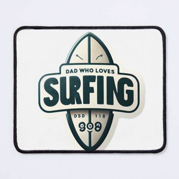 Item preview, Dad who loves surfing designed and sold by azaelbay7.