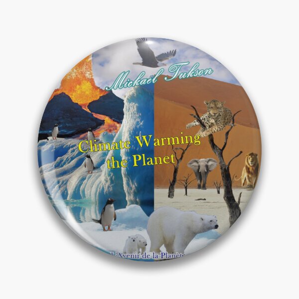 Item preview, Climate Warming the Planet Round Format designed and sold by MickaelTukson.