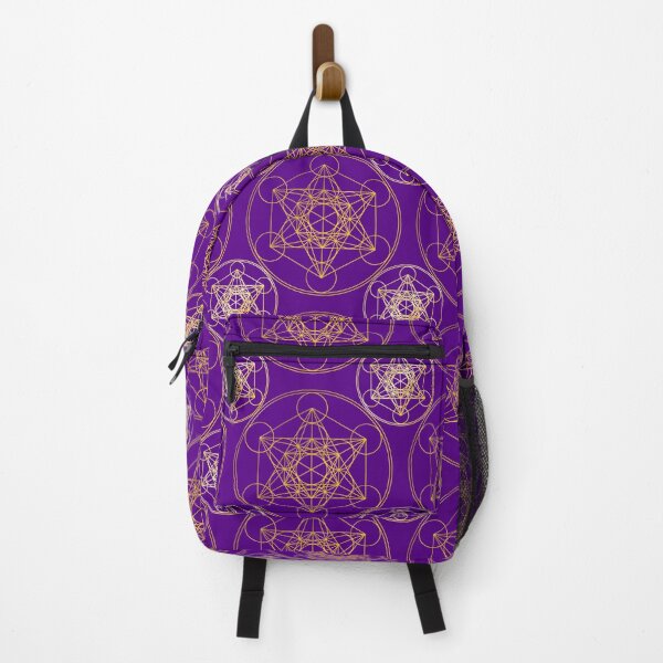 Item preview, Metatron's Cube Tiling Violet Background designed and sold by Raymond Gilford.