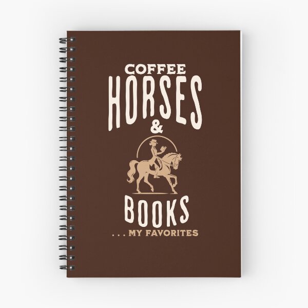 Item preview, Horses Coffee Books designed and sold by LeosCloset.