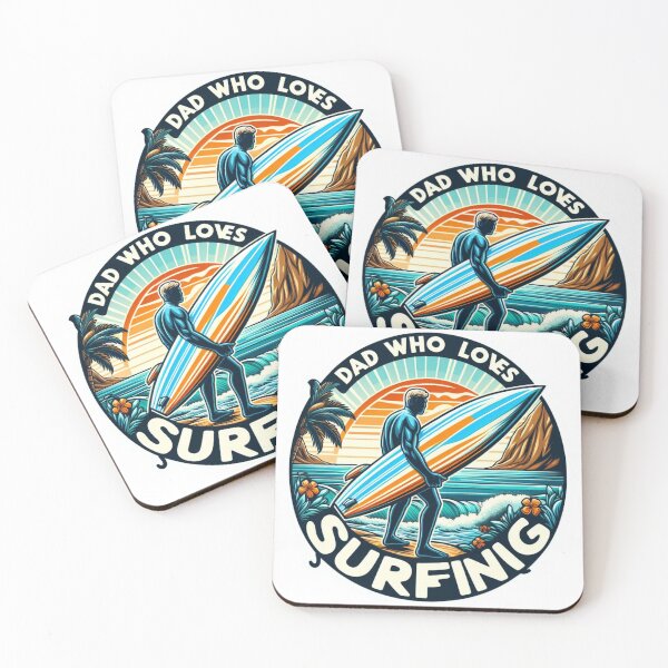 Item preview, Dad who loves surfing designed and sold by azaelbay7.