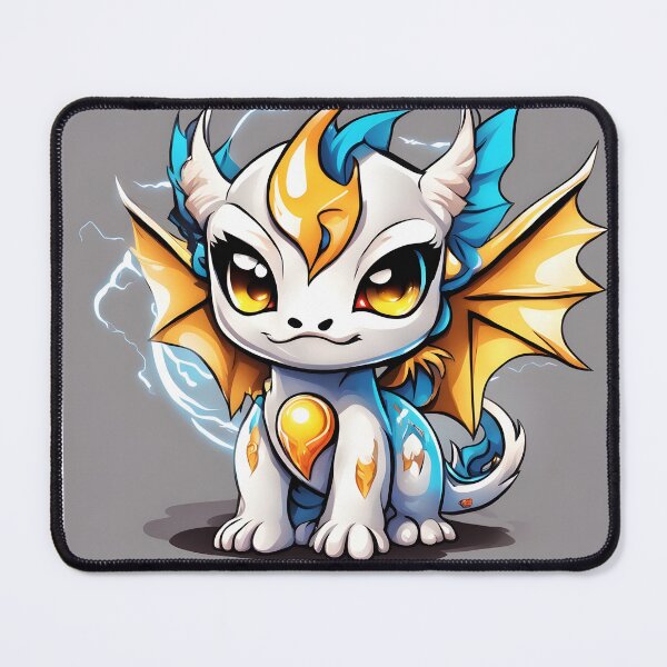 Item preview, Electric Dragon Chibi designed and sold by The-Chibi-Store.