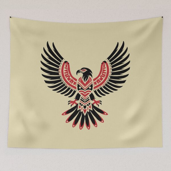 Item preview, Tlingit Eagle Haida Native American  designed and sold by floralcrafts.