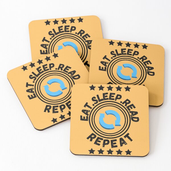 Item preview, Eat Sleep Read designed and sold by Mateusz Bachanek.