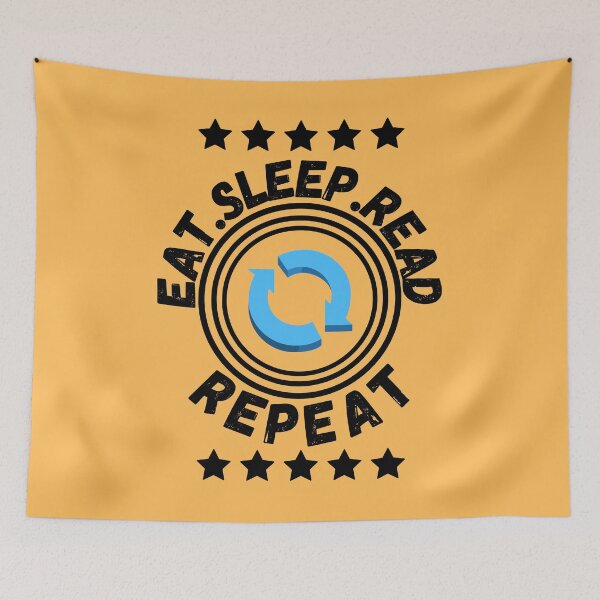 Item preview, Eat Sleep Read designed and sold by Mateusz Bachanek.