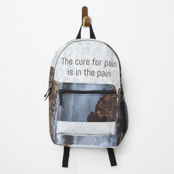 Item preview, cure for pain is in the pain, Rumi, Sufi, poster, gift card, artboard print, Hardcover Journals, iPhone Cases & Skins, Wallet, Scarves, Canvas Print, Framed Art Print, Photographic, Metal Print, designed and sold by SpiralStairShop.