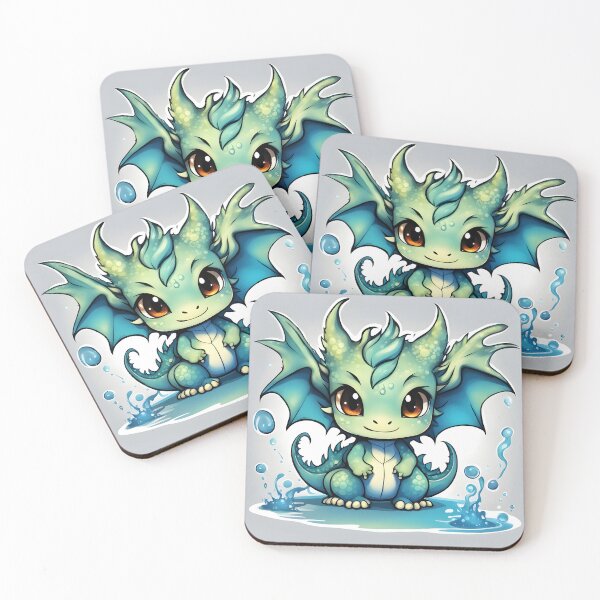 Item preview, Water Dragon Chibi designed and sold by The-Chibi-Store.
