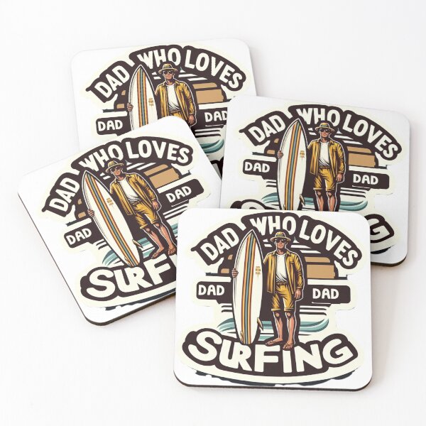 Item preview, Dad who loves surfing designed and sold by azaelbay7.
