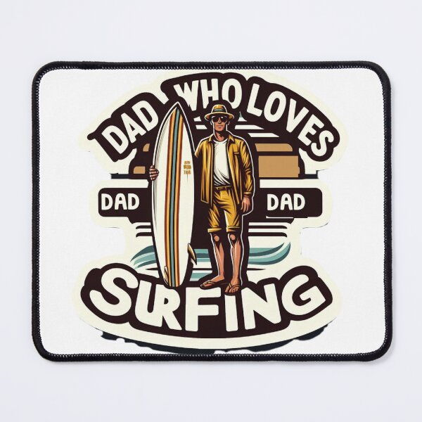 Item preview, Dad who loves surfing designed and sold by azaelbay7.
