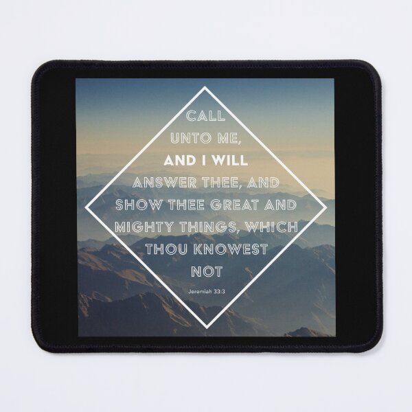 Item preview, Jeremiah 33:3 designed and sold by SecretSamaritan.
