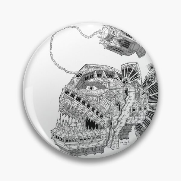 Item preview, Angler Fish Cathedral  designed and sold by SamFisherPrints.