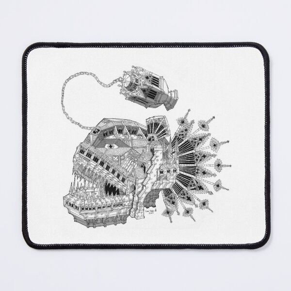 Item preview, Angler Fish Cathedral  designed and sold by SamFisherPrints.