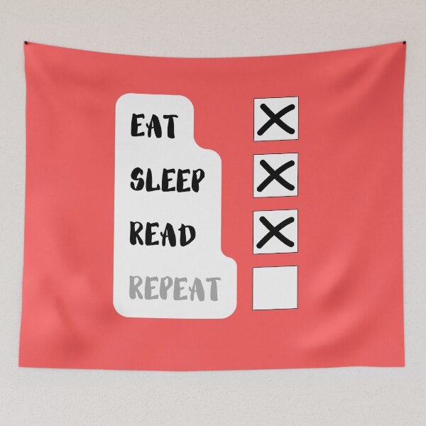 Item preview, Eat Sleep Read designed and sold by Mateusz Bachanek.