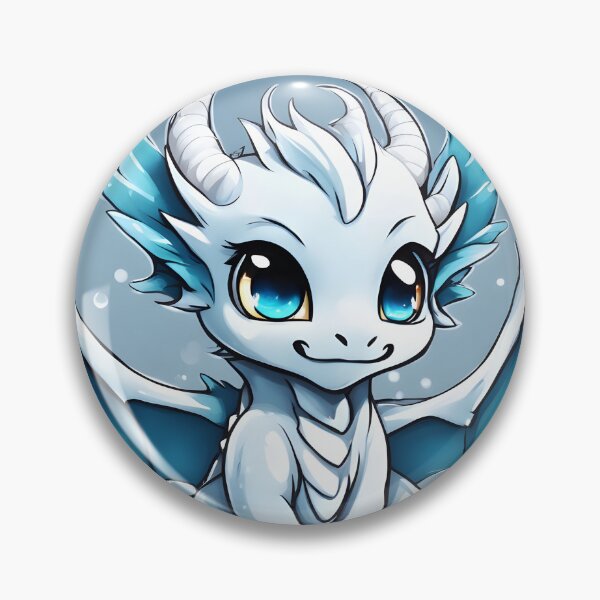 Item preview, Ice Dragon Chibi designed and sold by The-Chibi-Store.