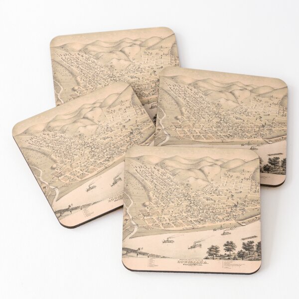Item preview, Louisiana, Pike County, Missouri (1876) designed and sold by allhistory.