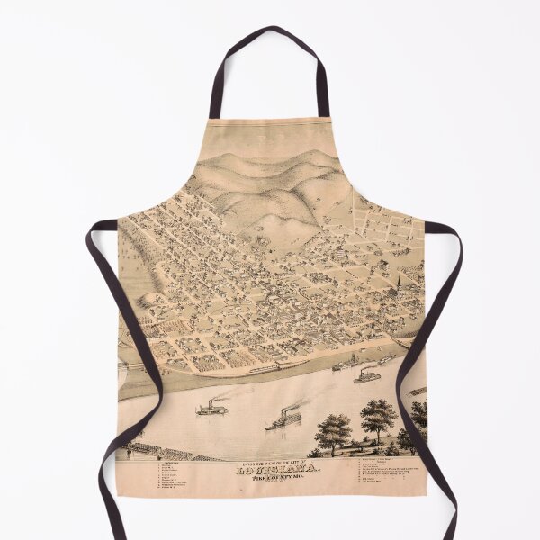 Item preview, Louisiana, Pike County, Missouri (1876) designed and sold by allhistory.