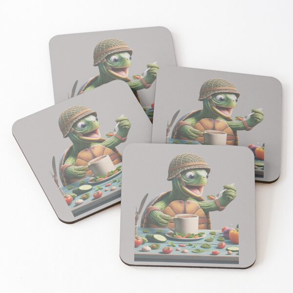 Item preview, Turtle Feasts: Humorous Vegetable Delights #2 designed and sold by ValorVerse.