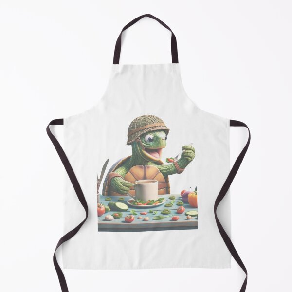 Item preview, Turtle Feasts: Humorous Vegetable Delights #2 designed and sold by ValorVerse.