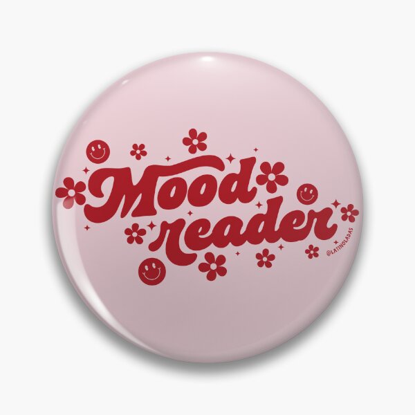 Item preview, Mood Reader / Smiley Faces Groovy Daisies Flowers in Red Pink Bookworm Sayings Trendy Book Obsessed Merch Kindle Readers Endless Tbr designed and sold by Latinoladas.