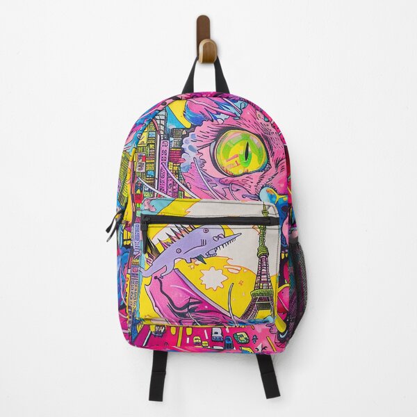 Item preview, Psychedelic Cats Art designed and sold by nomiraclehere.