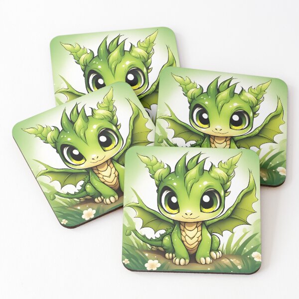 Item preview, Grass Dragon Chibi! designed and sold by The-Chibi-Store.