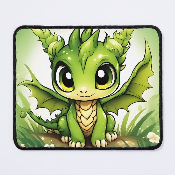 Item preview, Grass Dragon Chibi! designed and sold by The-Chibi-Store.