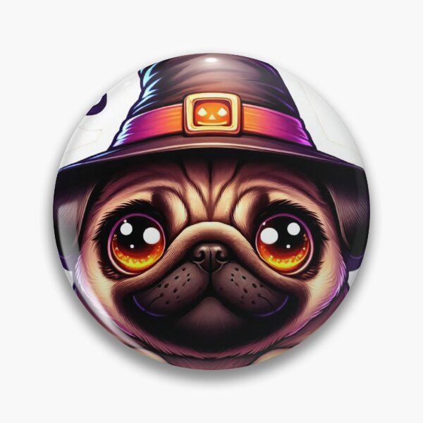 Item preview, Pug Witch designed and sold by dreamywitch.