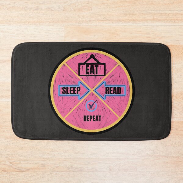 Item preview, Eat Sleep Read designed and sold by Mateusz Bachanek.