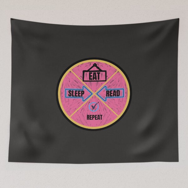 Item preview, Eat Sleep Read designed and sold by Mateusz Bachanek.