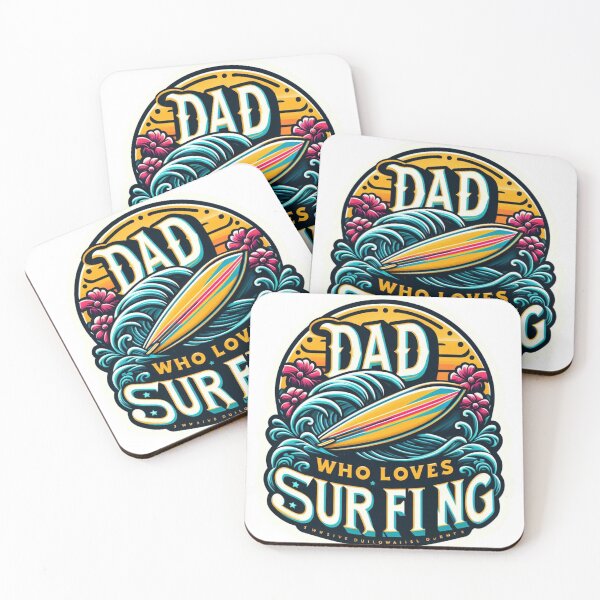Item preview, Dad who loves surfing designed and sold by azaelbay7.