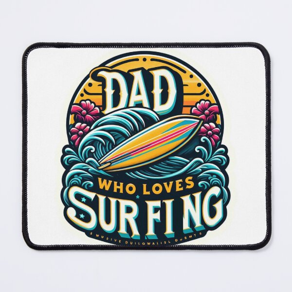 Item preview, Dad who loves surfing designed and sold by azaelbay7.