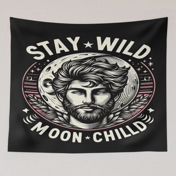 Item preview, Stay wild Moon Child designed and sold by 7venty.