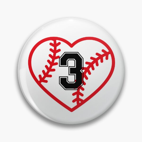 Item preview, Mom Baseball Number 3, Baseball Boy Mom #3 designed and sold by PorkysPops.