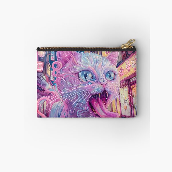 Item preview, Psychedelic Cats Art designed and sold by nomiraclehere.
