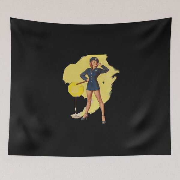 Item preview, POLICEWOMAN PIN UP designed and sold by javitennis.