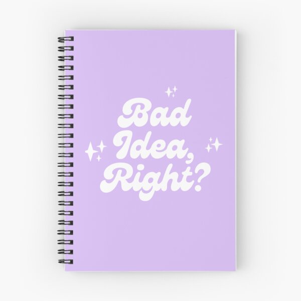 Item preview, Bad Idea Right White designed and sold by MSSCustom.