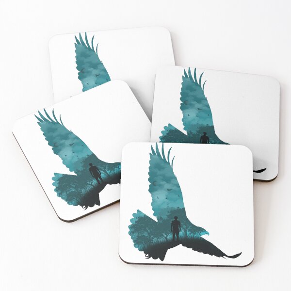 Item preview, Animorphs inspired landscape - Tobias in Red-tailed Hawk designed and sold by RainnyDays.