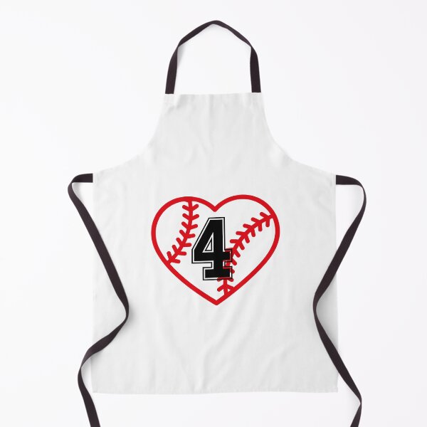 Item preview, Mom Baseball Number 4, Baseball Boy Mom #4 designed and sold by PorkysPops.