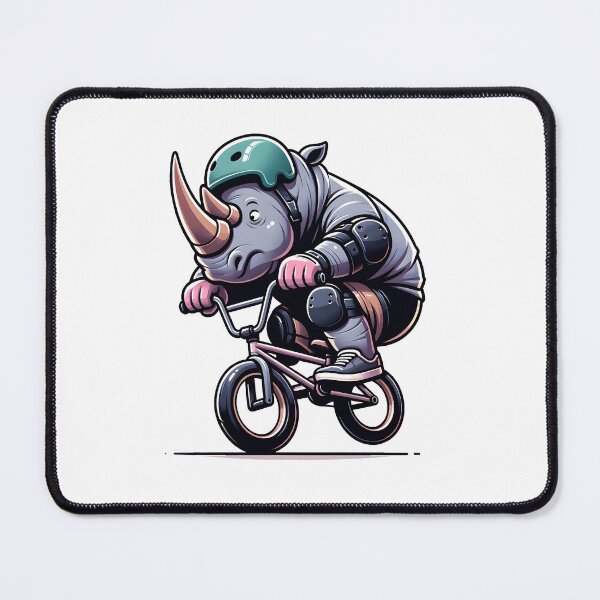 Item preview, Rhinoceros on Bicycle BMX designed and sold by Bomba Visual.