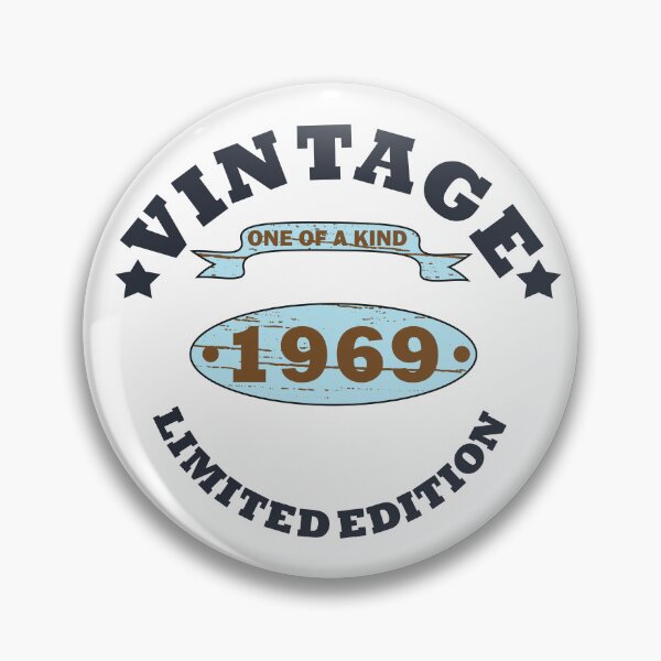 Item preview, Born in 1969 vintage retro classic birthday designed and sold by Alexaltay.