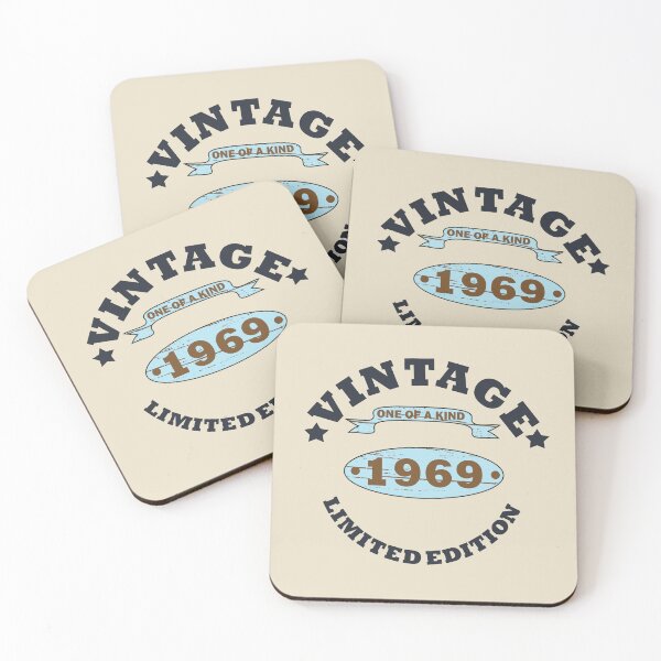 Item preview, Born in 1969 vintage retro classic birthday designed and sold by Alexaltay.