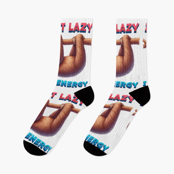 Item preview, Sloth, I'm not lazy, I save energy designed and sold by anderlee.