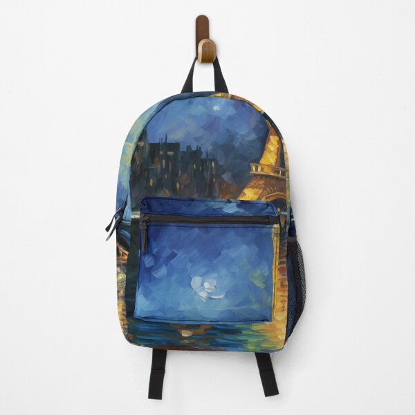 Item preview, Parisian Night Van Gogh Inspired Eiffel Tower designed and sold by Obibobishop.