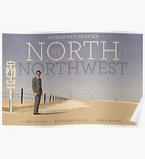 North by Northwest alternative movie poster Poster