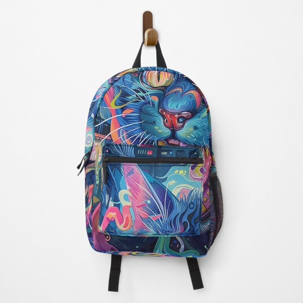 Item preview, Psychedelic Cats Art designed and sold by nomiraclehere.