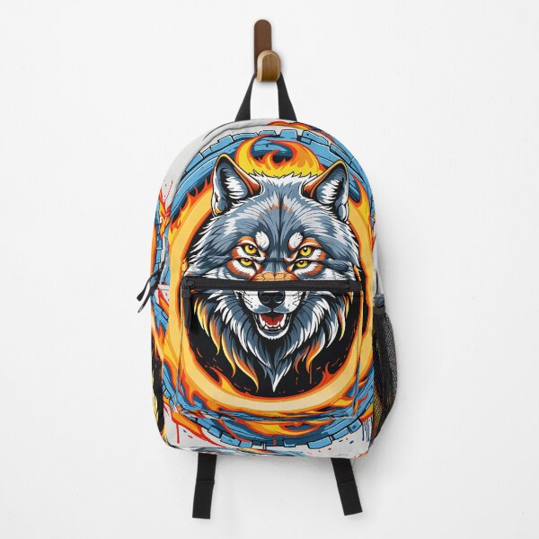 Item preview, Wolf in flames - graffiti designed and sold by PragmaticP.