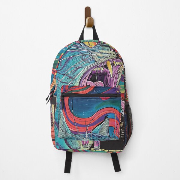 Item preview, Psychedelic Cats Art designed and sold by nomiraclehere.