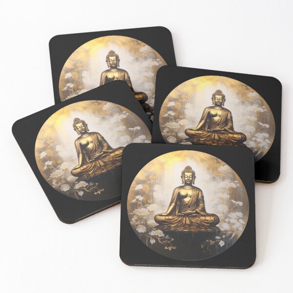 Item preview, Meditation in golden style, gift designed and sold by Andrea-Design.
